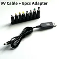 9v With 8 pcs