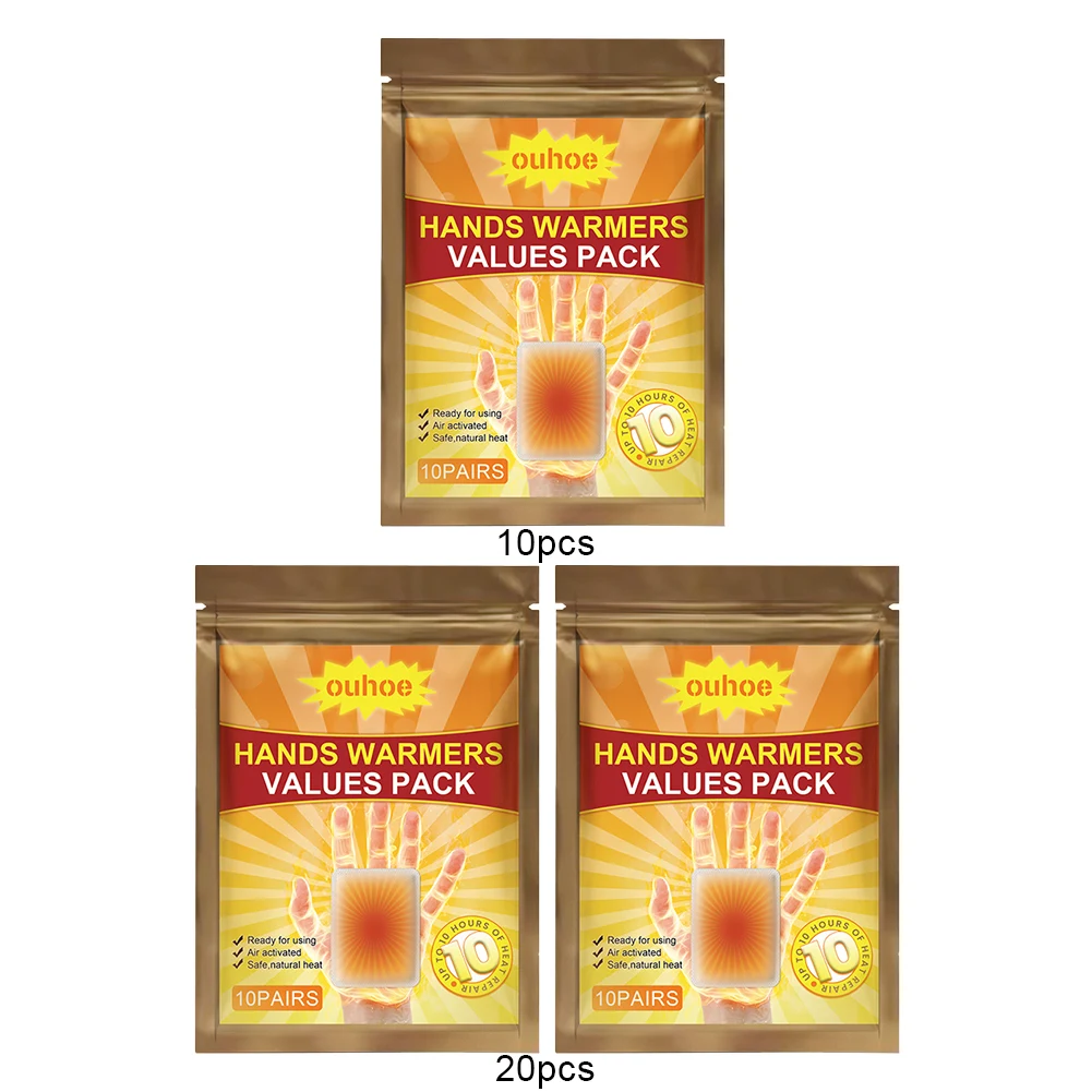 Description Picture 6 of itemWinter Hand Body Warmer Self-Adhesive Hand Heating Pad Long Lasting Winter Warm Paste Stick for Men Women