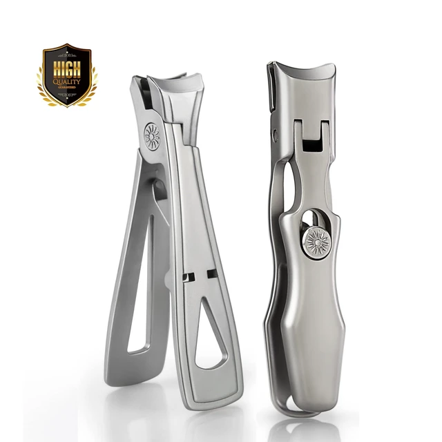 Toenail Clippers for Seniors Thick Nails No Splash Nail Clippers for  Men-Heavy Duty Toe Nail Clippers for Women with Catcher - AliExpress