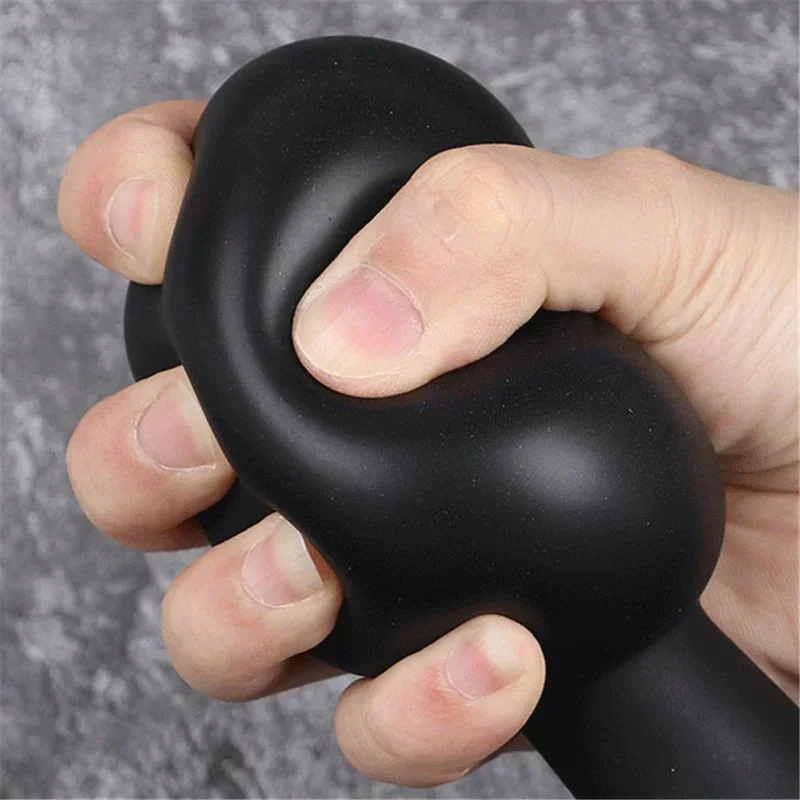 Wireless Remote Control Inflatable Anal Dildo Vibrator Male Prostate Massager Huge Butt Plug with Cock Ring Expansion Sex Toys