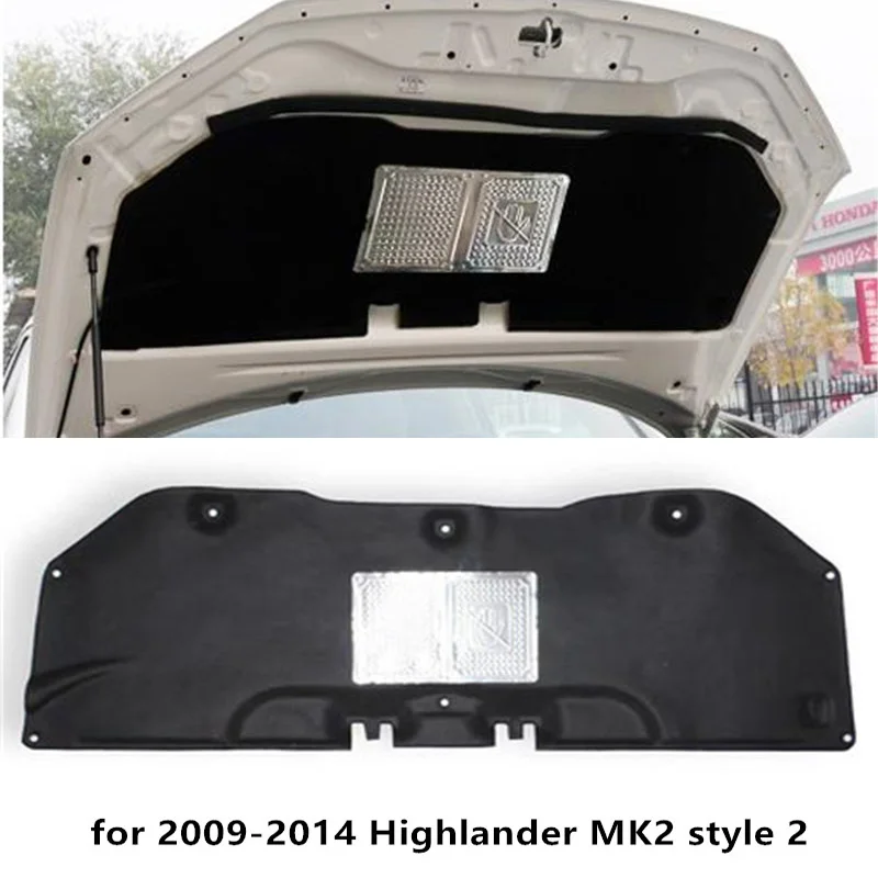 1Lot For 2009 2014 Toyota Highlander 2th MK2 Auto Car Engine Hood Sound