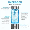 Hydrogen Water Bottle Generator Hydrogen Rich Health Cup Alkaline Ionizer USB Rechargeable Portable hydrogen Water Ionizer 3