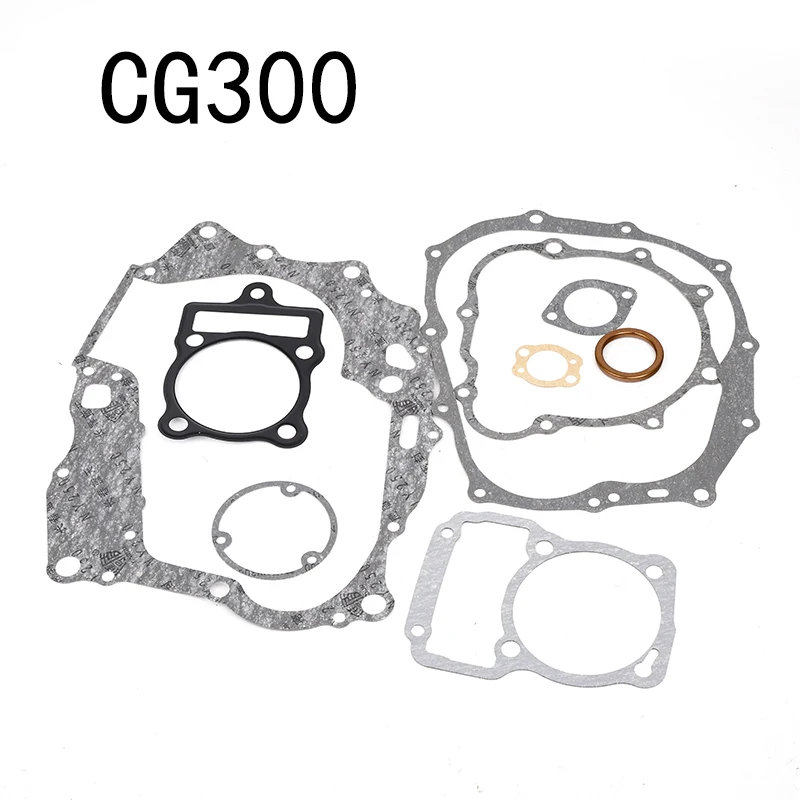 오토바이 실린더 헤드 개스킷 세트, 모페드 스쿠터 CG125 XR125L CG150 CG175 CG200 CG250 CG300 CG350 개스킷