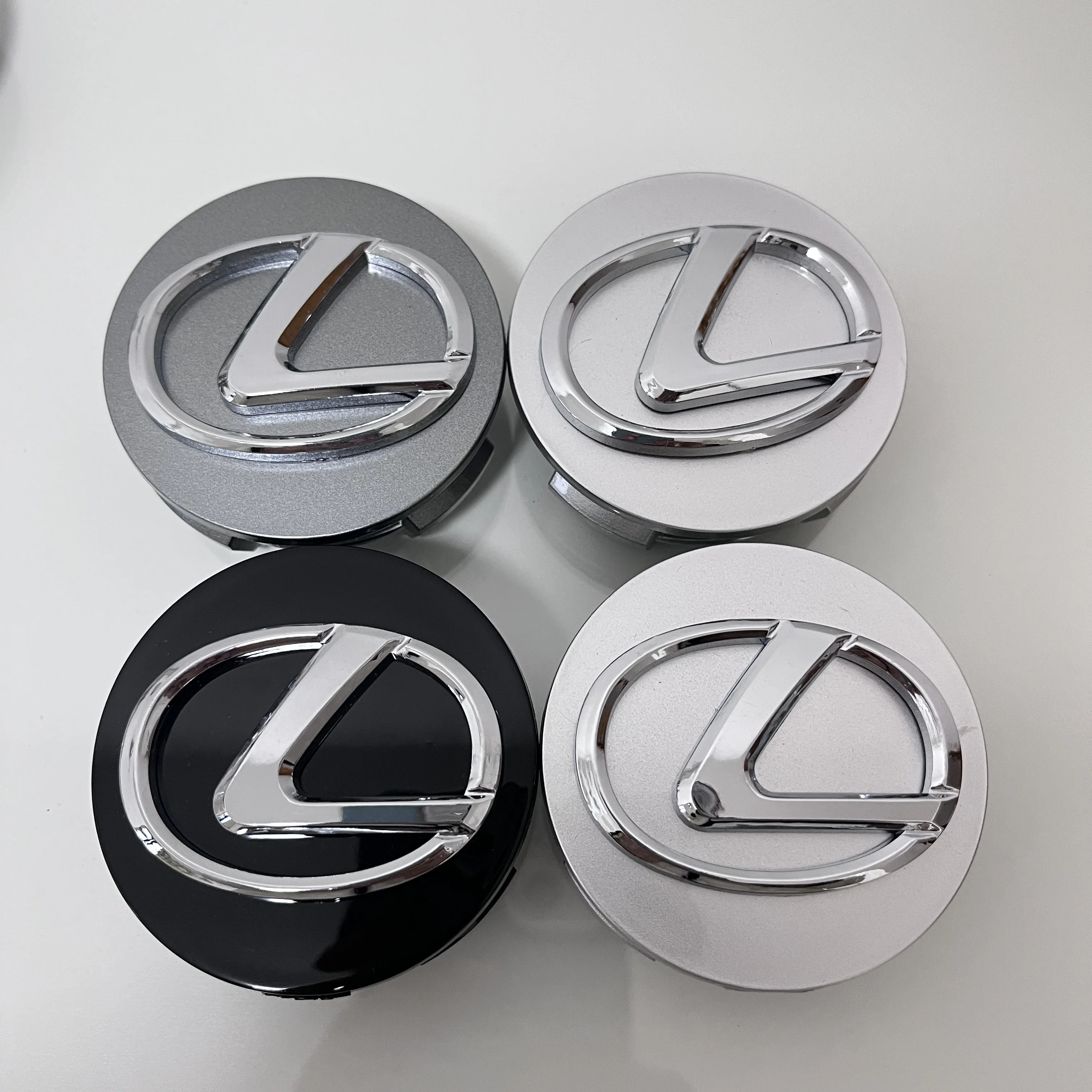 Wheel Hub Caps 4pcs 62mm Wheel Hub Center Caps For Lexus