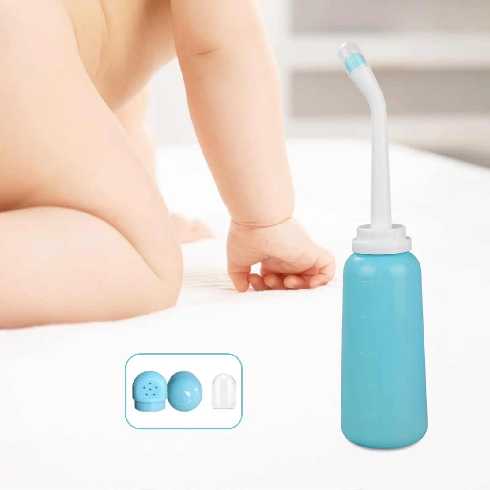 Vaginal Douche Cleaner Portable Female Vaginal Shower Washer TPE Translucent Female Portable Bidet Sprayer Personal Care 3