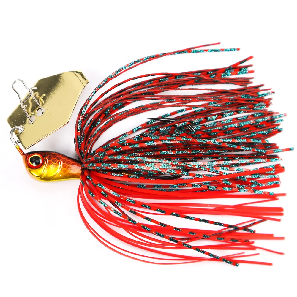 B&U 낚시 루어 Chatter Bait Spinner 미끼 블레이드 지그 댄서 Buzzbait wobbler chatterbait  for bass pik - AliExpress