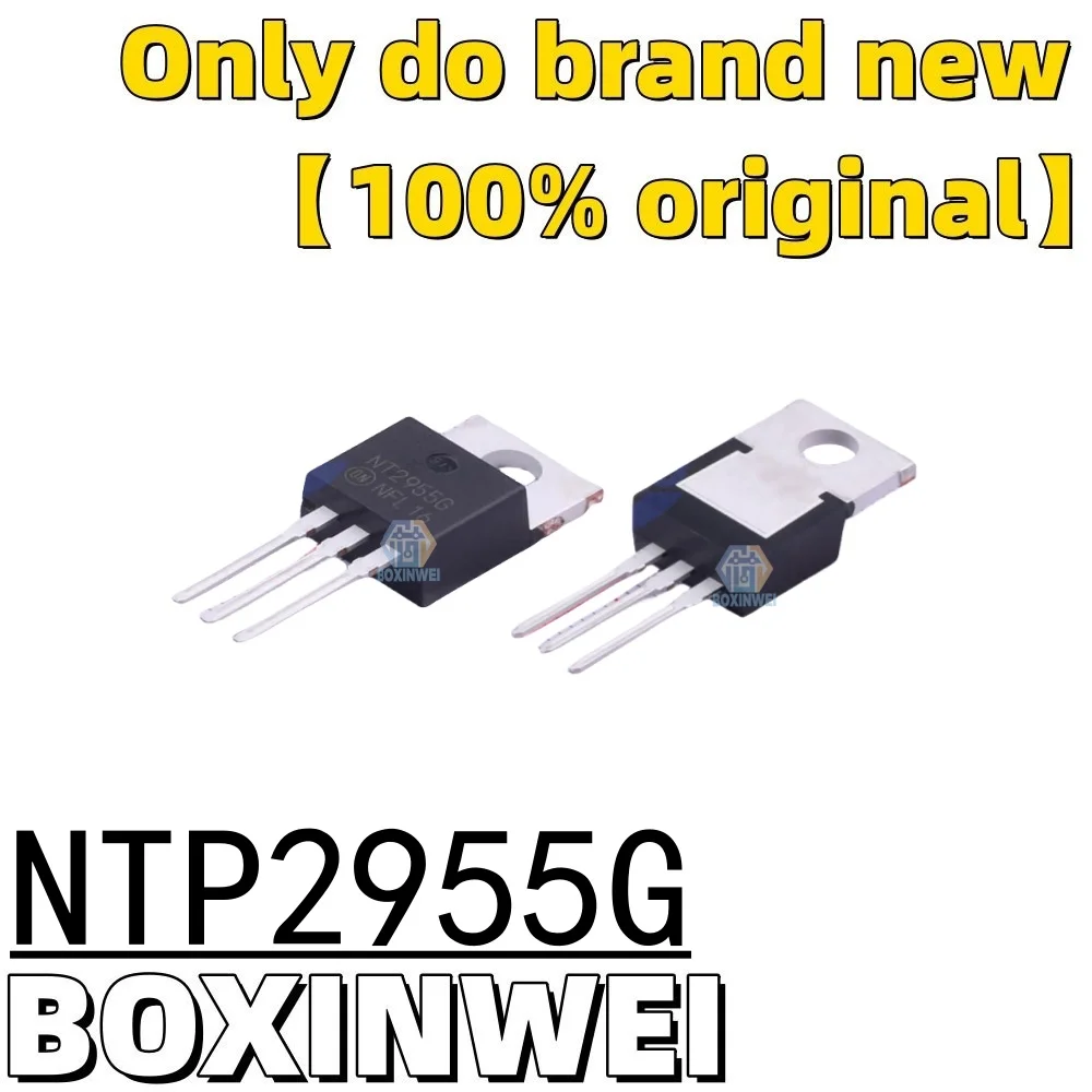

10 шт., транзистор полевого эффекта NTP2955G P-Channel (MOSFET)