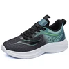 Large size men's casual sports shoes Fashion thick sole flying mesh breathable men's shoes Light running shoes men's sneakers