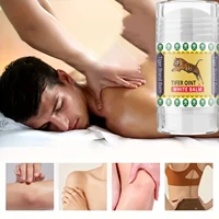 Bâton de crème de massage corporel Tiger, contient un mélange de vitamines E et d'huile d'olive, hydratant en profondeur, facile à appliquer, non grasse 2