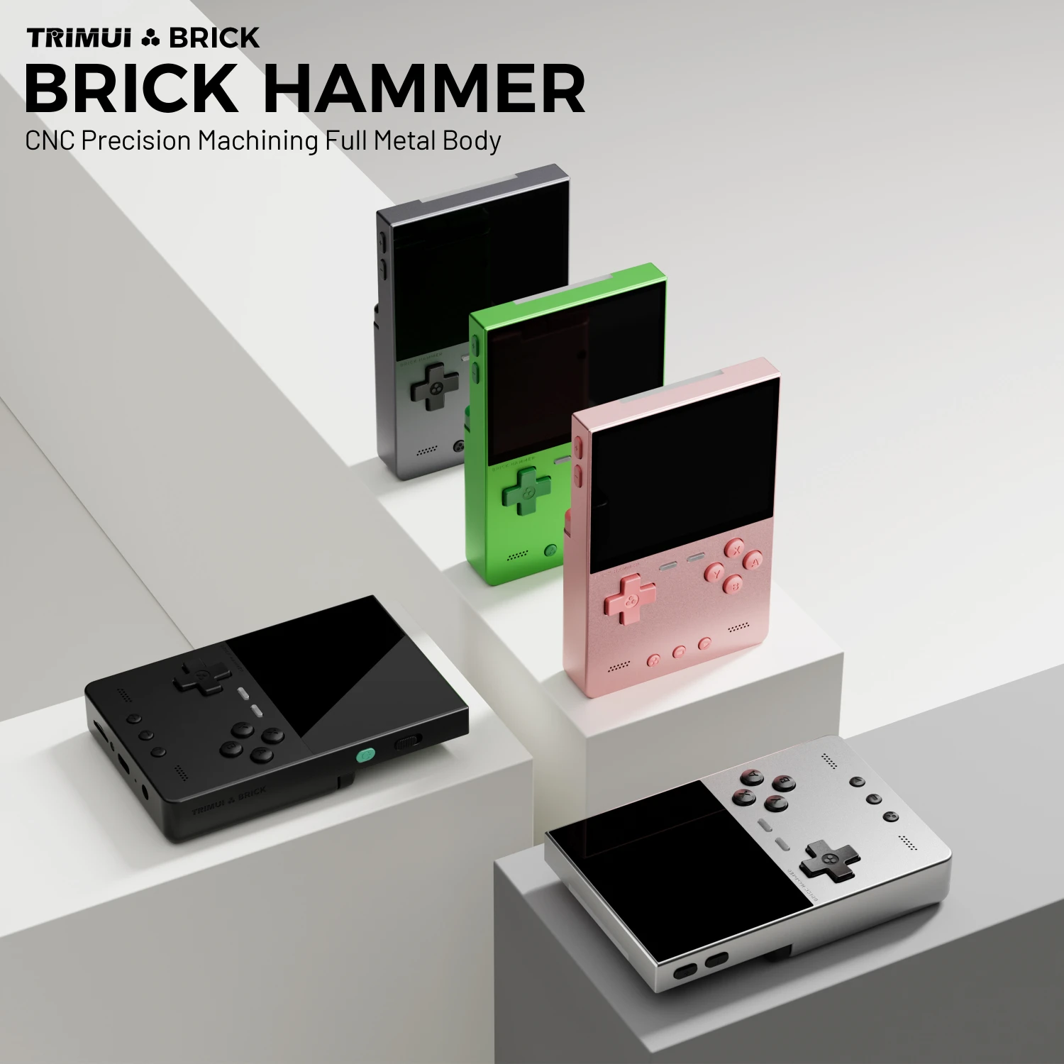 Console portatile da gioco trimui brick hammer linux scocca metallo_voghion.com