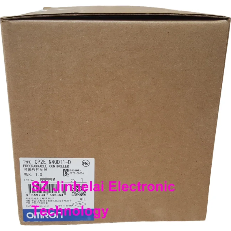 New Original Omron PLC CP2E-N40DR-D N40DR-A Relay output CP2E-N40DT-D N40DT1-D N40DT-A CP2E-N40DT-D-ECM N40DT1-D-ECM