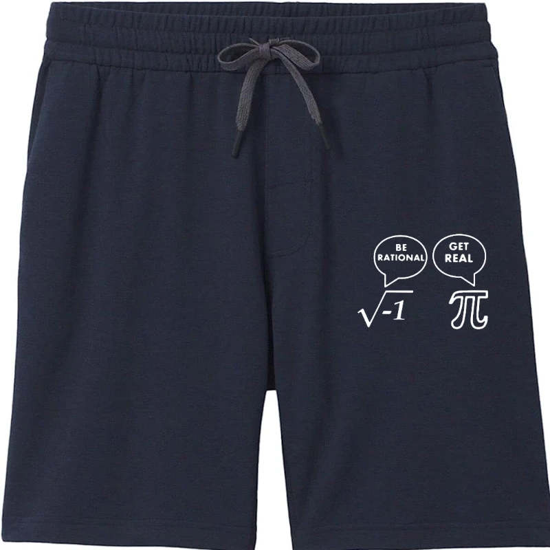 

Мужские шорты, крутые, 100% хлопок, Забавный математический дизайн, принт, повседневный принт, крутой принт, крутой