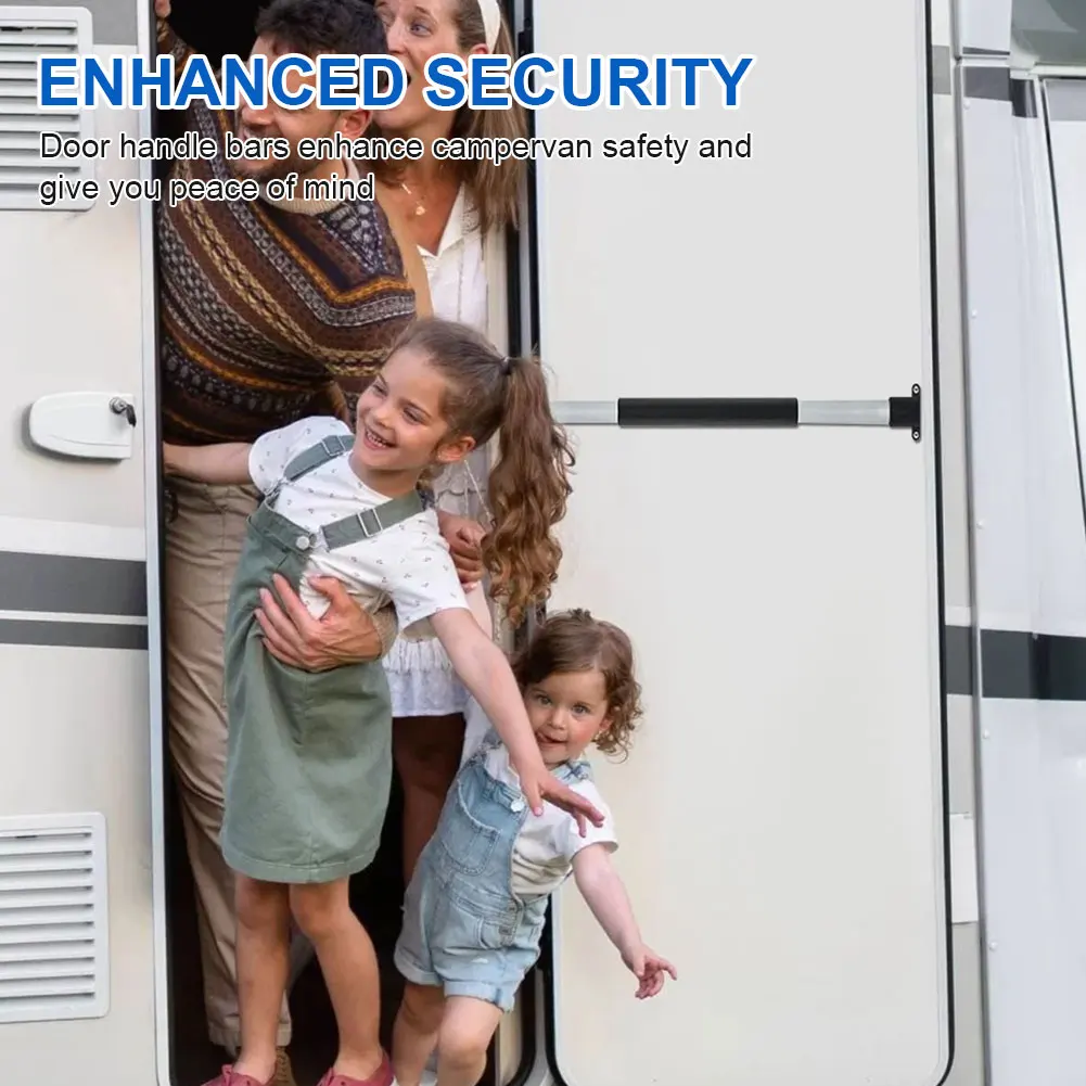RV Screen Door Handle Adjustable RV Screen Door Cross Bar RV Door Handle Grab Bar RV Accessories