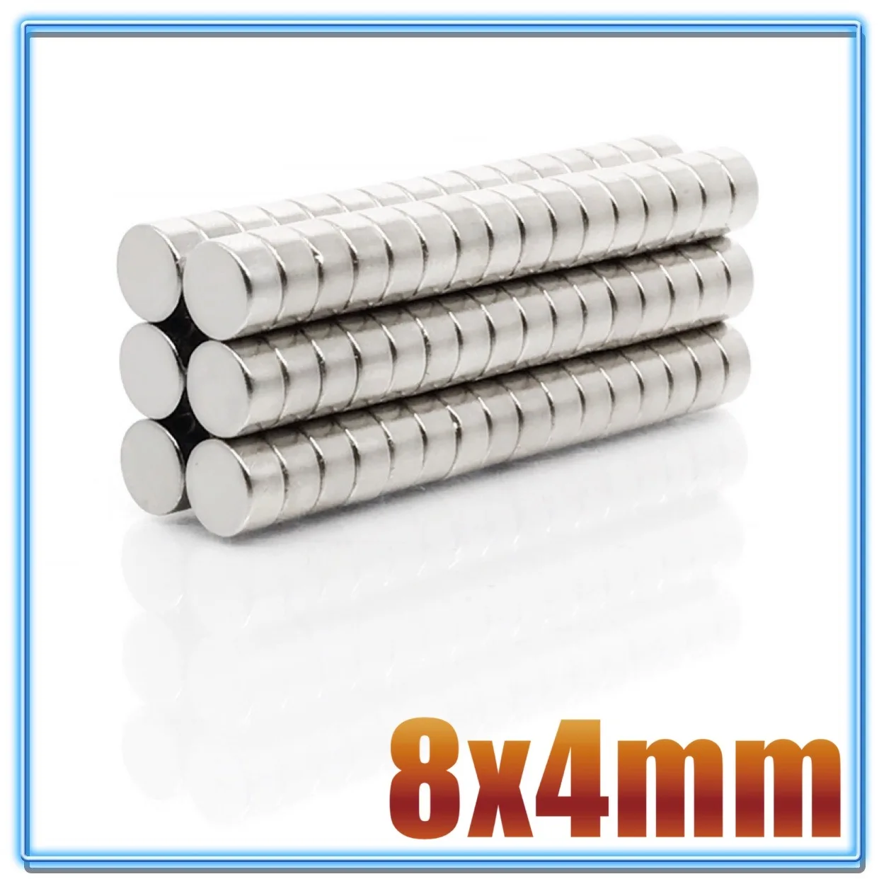 8x4 Neodymium Magnet 8mm x 4mm N35 NdFeB Round Super Powerful Strong Permanent Magnetic imanes Disc 8x4 mm 8*4 mm 2-2000Pcs round magnets neodymium magnets