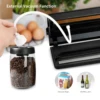 Vacuum Sealer Food Sealing Machine Dry and Moist Food Sealer Automatic Air Sealing System for Food Savers with 15pcs Seal Bags 3