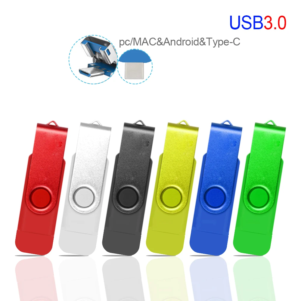 New 3 IN 1 256GB OTG USB 3.0 flash drive Metal Custom Pen Drive Gifts 2Corporate Gift Supply Malaysia | Premium Gifts Supplier Malaysia