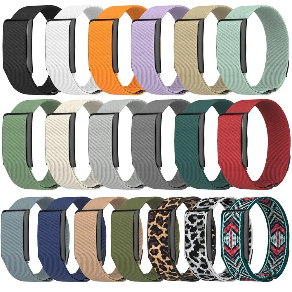 Breathable Nylon Sport Band - 22mm Adjustable Fitness Tracker Strap