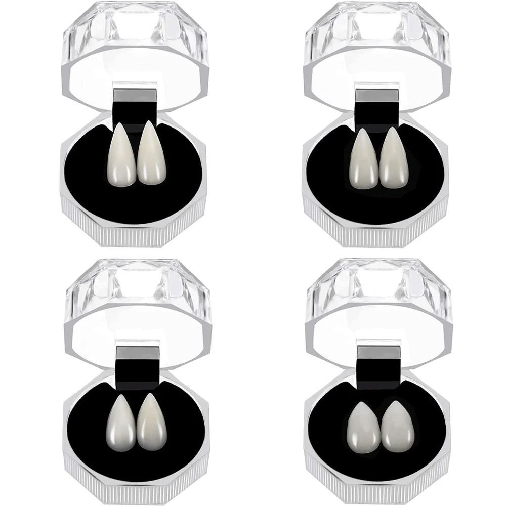 Premium Vampire Fangs with Teether - Cosplay & Halloween Party Accessories