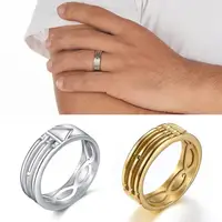 Men Ring Simple Gift Male Engagement Wedding Ring Fashion Jewelry for Banquet Rings for Men Jewelry Men's Ring 1