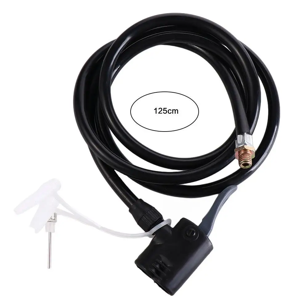 Description Picture 2 of itemLengthened Bicycle Pump Hose French Nozzles Anti-freeze Air Pump Connector 2 in 1 125cm Air Pump Extension Tube Hose Accessories