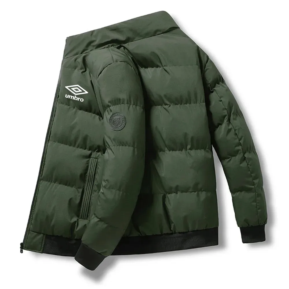 

2023 Autumn Winter Men's New Windproof Outdoor Coat Business Casual Zipper Slim Fashion Warm Coat