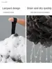 vanzlife large bath red cone top grade do not come loose soft foam rub bath articles for use that wash bath towel bath flowers 4