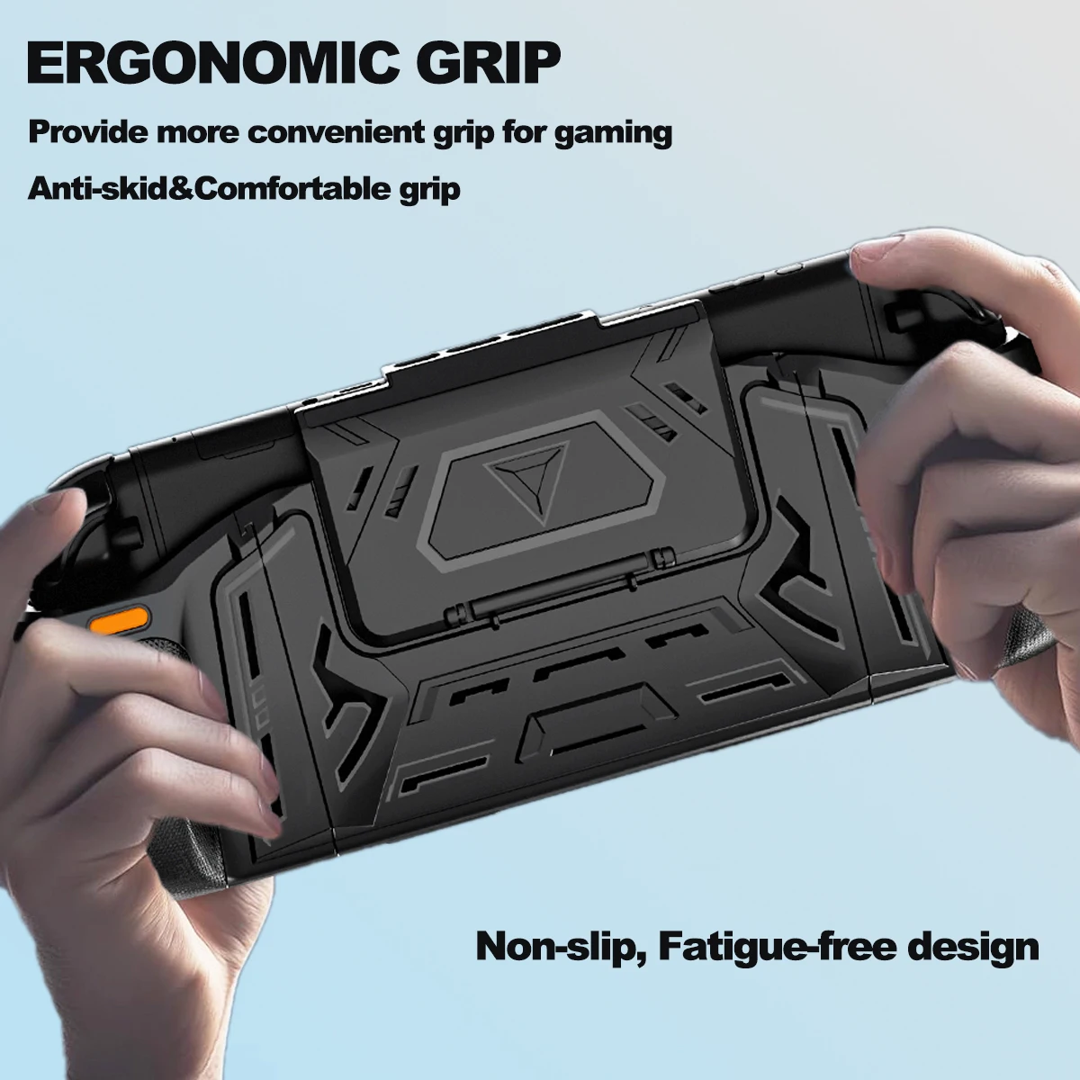 Comfortable All-in-One Protective Cover for Switch 2 With Back Stand & 6 Game Cards Storage Ergonomic Grip for Nintendo Switch 2 4