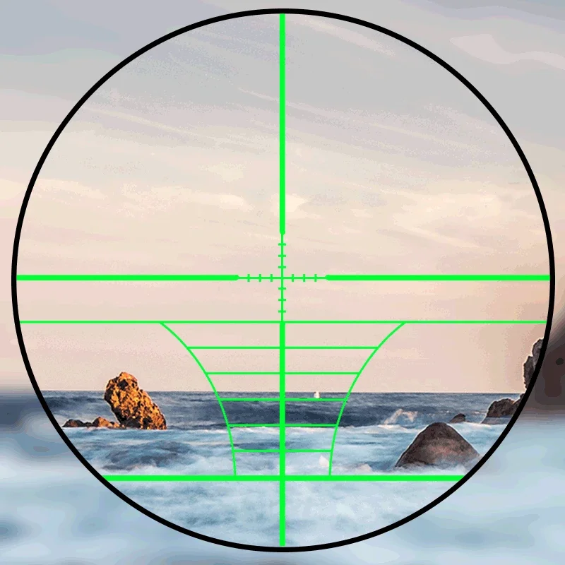 DIANA AOE 6-24X50 Scope Adjustable Green Red Dot Light Tactical Riflescope Reticle Optical Rifle Sight Hunting Scopes Air Gun red dot sight rifle scope