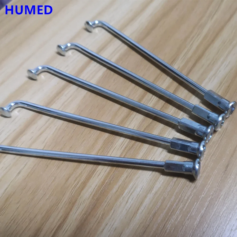 Bicycle Spokes Bike Spokes Nipples 36pcs/lot 10g Electric Bicycle Motorcycle Spokes Diameter 3.18mm Length 105/110/115/120/125/130/175/180/305mm spokes + nipples