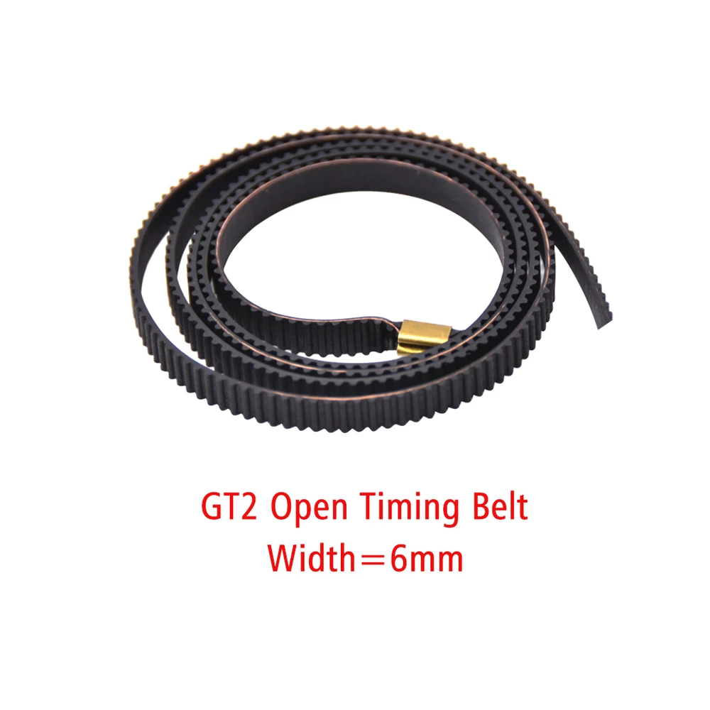 3D 프린터 부품 X + Y 축 고무 오픈 타이밍 벨트 2GT 폭 6mm Creality Ender 3/5/pro/5S/V2/Pro/S1/ CR6 SE CR10/10S/10S Pro