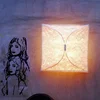 Ariette wall light Medieval Kite Wall Lamp for Bedroom Background Decorative Lamp Living room square silk Wall Lamp 1
