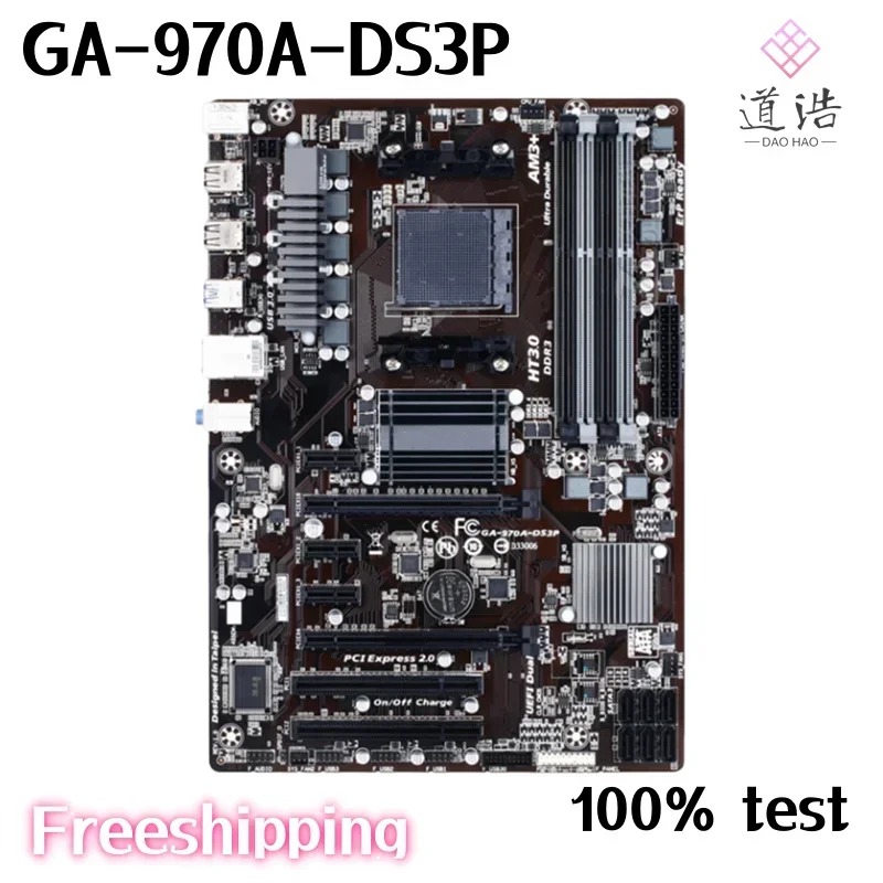 For GA-970A-DS3P Motherboard 32GB Socket AM3 DDR3 ATX 970 Mainboard 4 For GA-970A-DS3P Motherboard 32GB Socket AM3 DDR3 ATX 970 Mainboard - Image 2