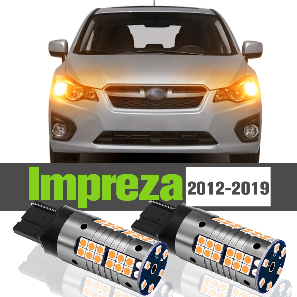 2x Led Turn Signal Light Accessories Lamp For Subaru Impreza 20122019
