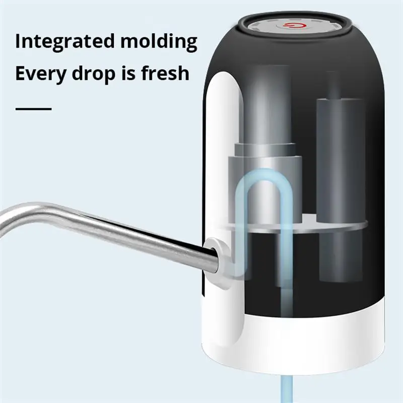 Automatic Water Bottle Pump USB Charging One Button Automatic Switch Of Dispenser 1pc water dispenser water bottle pump water pump water dispenser pump
