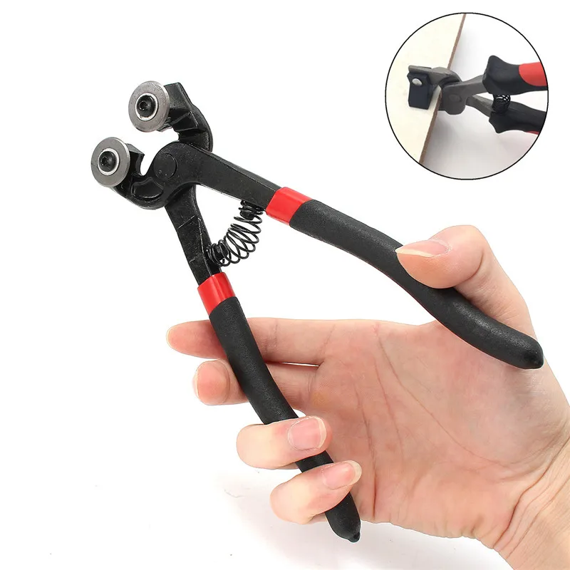 

Double Wheeled Mosaic Cutter Blade Glass Tile Cutting Pliers Nipper Carbide Steel Ceramic Cutting Diamond Breacking Hand Tool