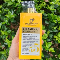 Crème éclaircissante pour le corps à la vitamine C, curcuma naturel, anti-imperfections, acné, lisse, scintillante et hydratante, pour tous les types de peau 1