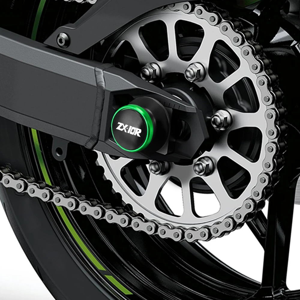 FOR Kawasaki ZX 10R ZX10R ZX-10R 2004-2019 2020 2021 NINJA ZX 10R 2022 Motorcycle 8MM Swingarm Spools Rear Stand Screws Sliders