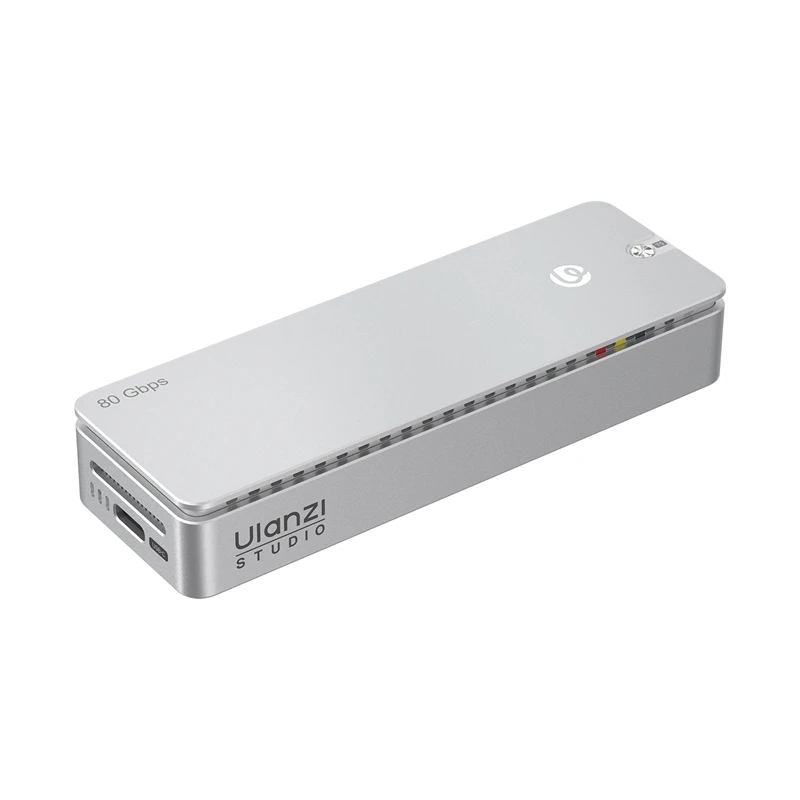 Ulanzi DT580 80Gbps M.2 NVMe SSD Enclosure for Windows/macos Systems Magnetic Attach Smart Circuit Protection For Data Engineers - Ảnh 2
