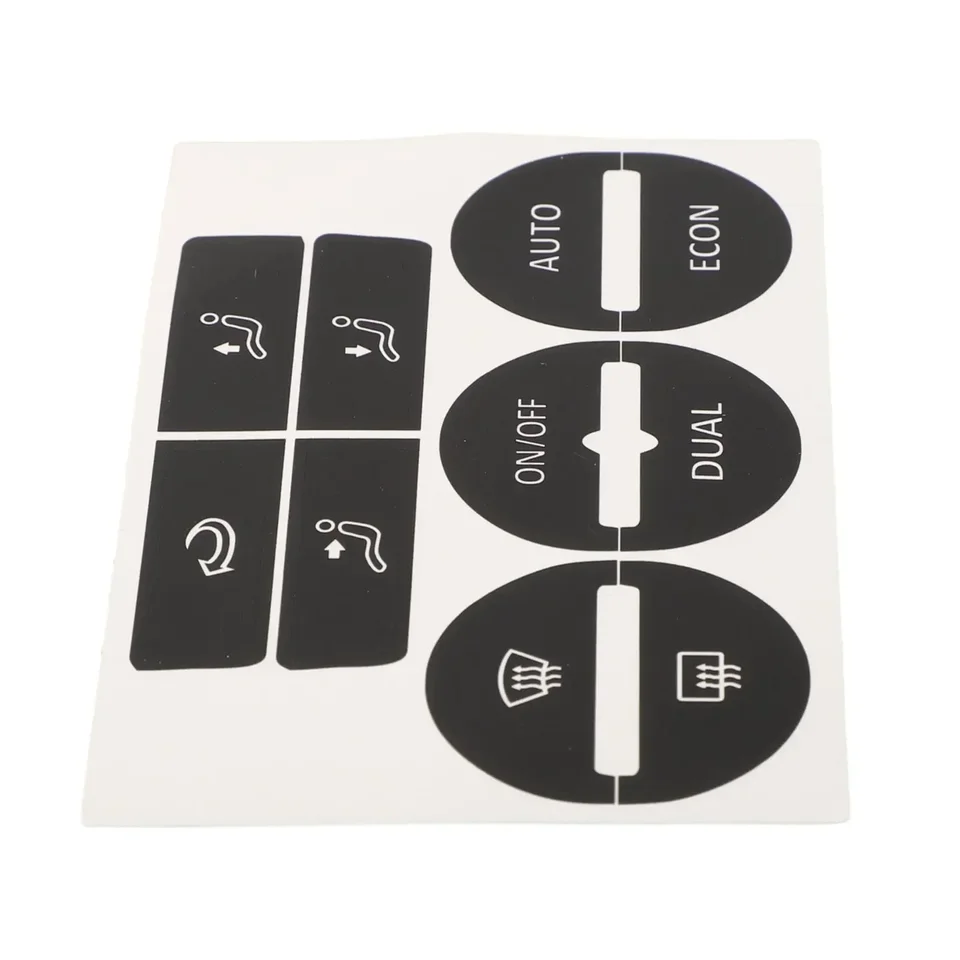 Pannello Controllo Aria Condizionata Per VW Jetta MK5 E Golf MK5/MK6 - Ricambio Nero ABS, 2005-2010 - Foto 8