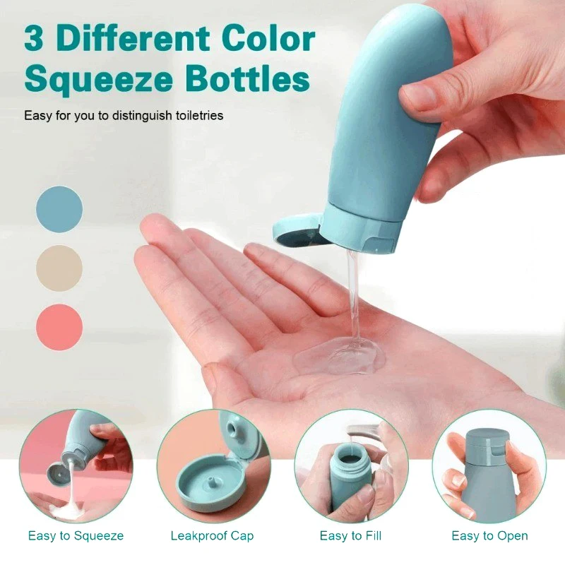 11-Piece Travel Size Toiletry and Skincare Container Set