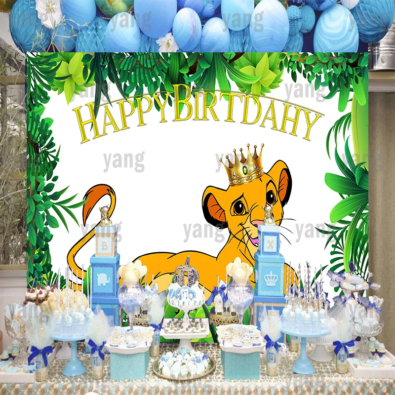 Lion Party Sturdy Paper Plates - Stesha Party - 1st birthday boy