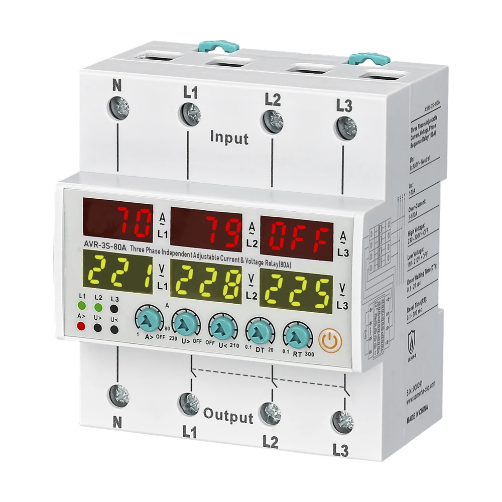 dsp avr 3s xxa 3x380v mais 63a80a100a 01