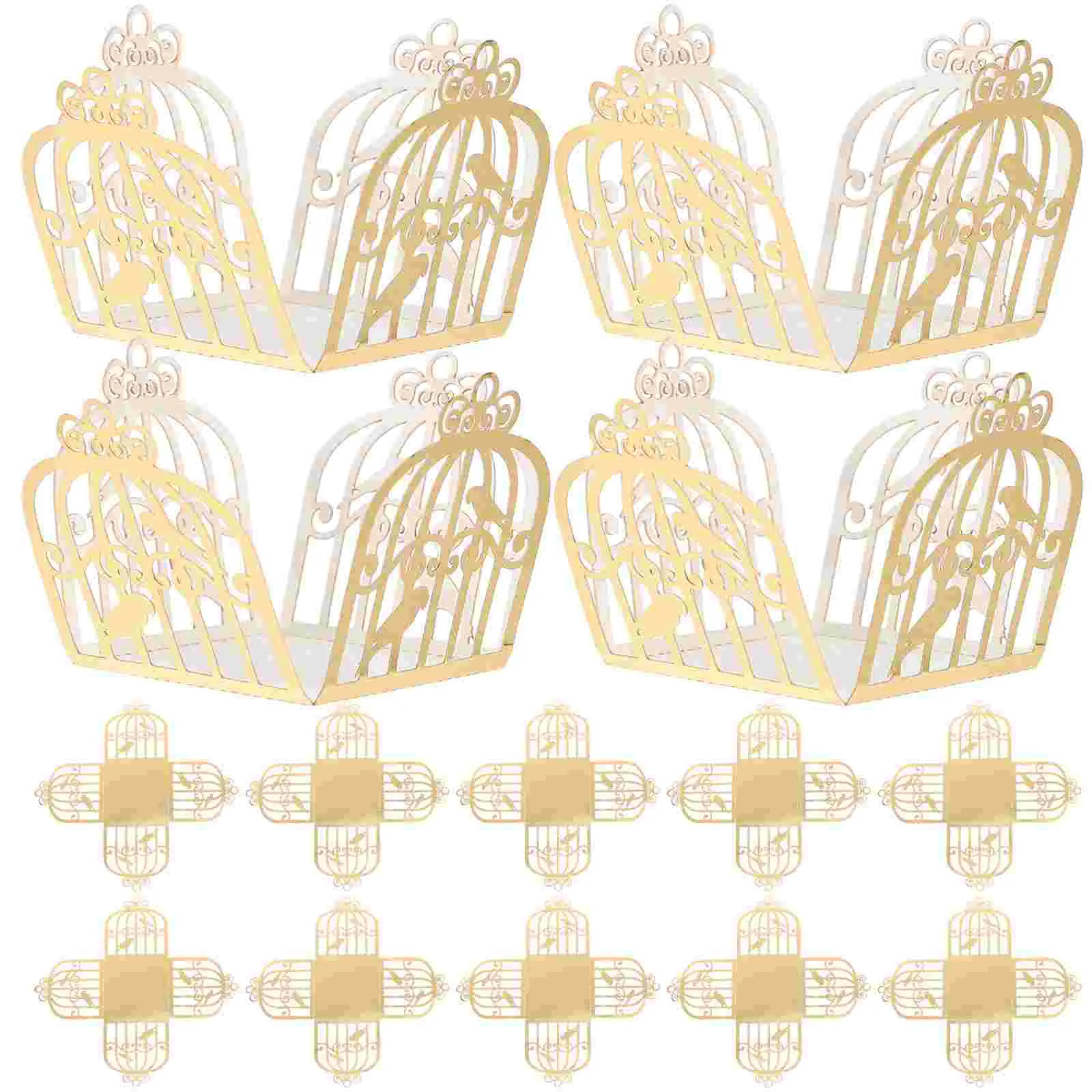 

50pcs Chocolate Cups Muffin Wrappers Wedding Party Hollow-out Candy Cups