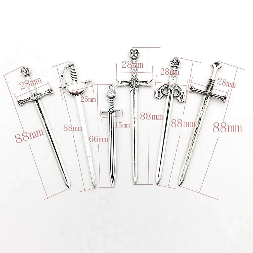 Sword Accessories 1Set for Children's Toys DIY Dollhouse Model Knight Sword Role-playing