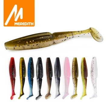 MEREDITH Fishing Lure Soft Swimbait Crazy Shiner 70mm 90mm 110mm 130mm Soft Lure Shad pike Zander Perch Troute Pesca Acesorios 1