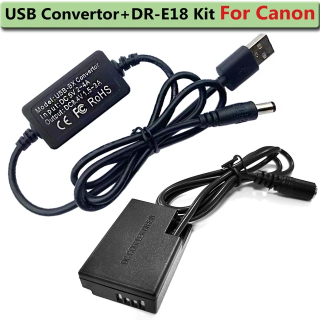 ENEGON ACK-E18 ACアダプター Canon LP-E17 Amazon | ACK-E18 アダプター DR-E18 カプラー充電器用 LP-E17