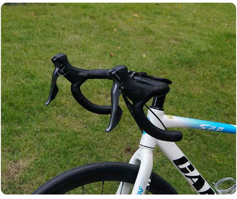 LUNJE Ultraleichter Rennrad-Lenker, Fahrradgriff, Racing Drop Bar, Fahrrad, reduziert Widerstand, gebogener Lenker, Fahrradteile – Detail 13