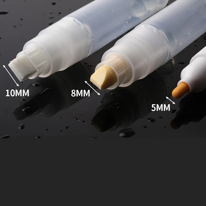 1PC Repeatable Plastic Empty Pen Rod 5mm/8mm/10mm Barrels Tube For Graffiti Pen Liquid Chalk Markers Paint Pen Accessories images - 6