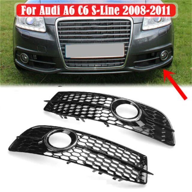 Front Bumper Grille Nebel Licht Lampe Gitter Abdeckung WABEN HEX