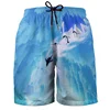 Hawaiian 3d Print Plants Beach Shorts For Men Boys Quick Dry Surf Board Shorts Bathing Suit Casual Summer Swimming Trunks 4